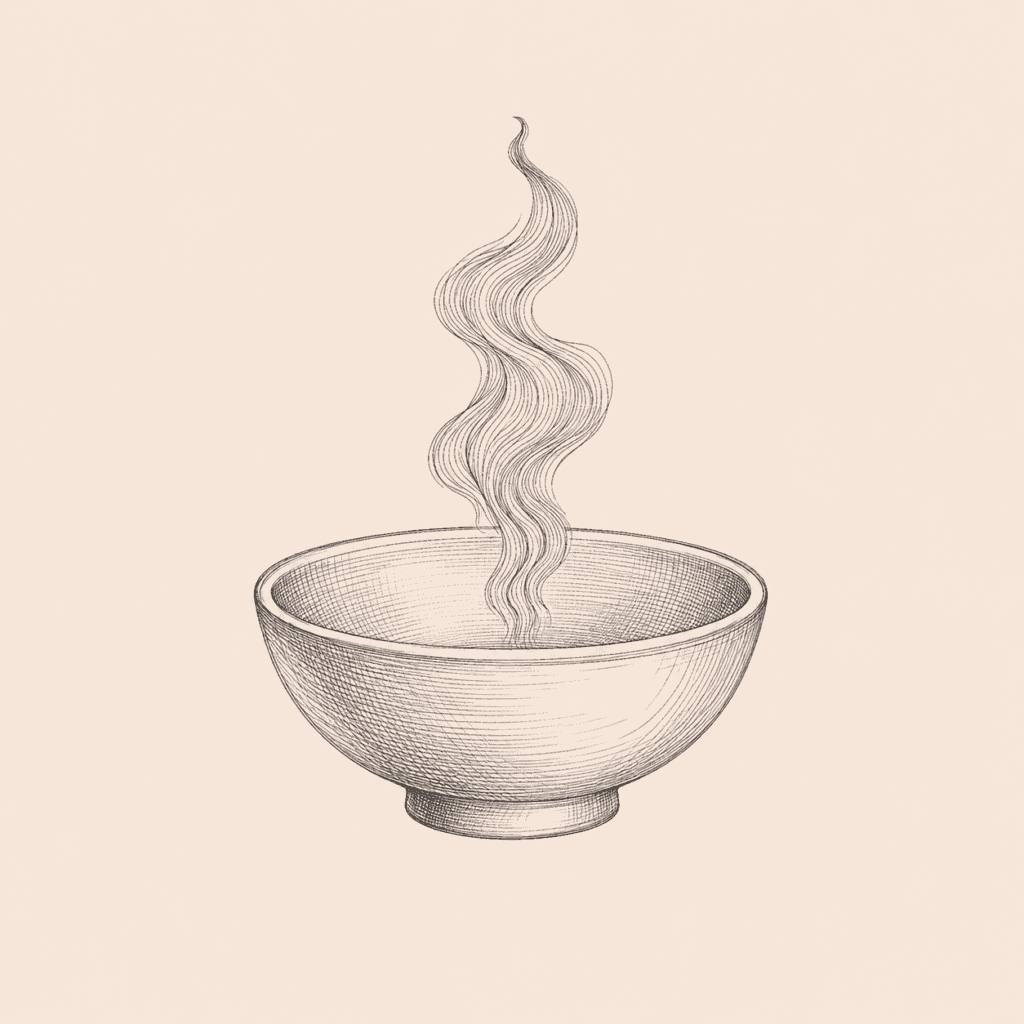 Illustration representing supportive acupuncture care for eating disorders
